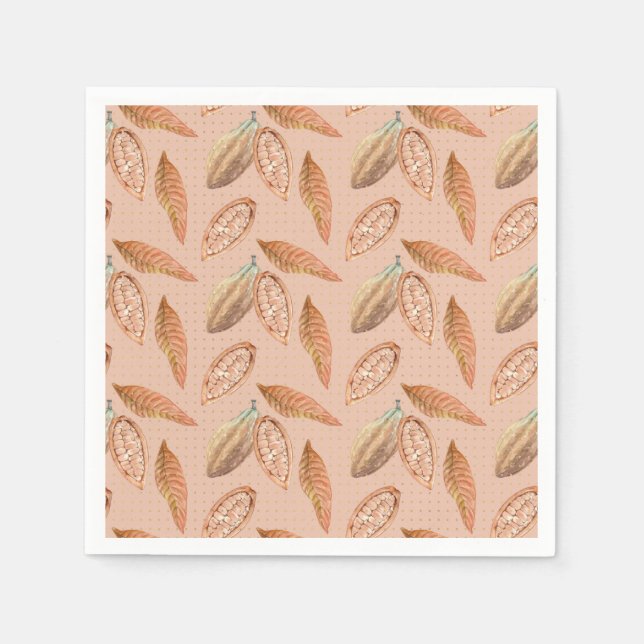 Snapdragon Flower Napkin (Front)