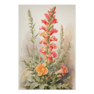 Snapdragon Splendor Poster