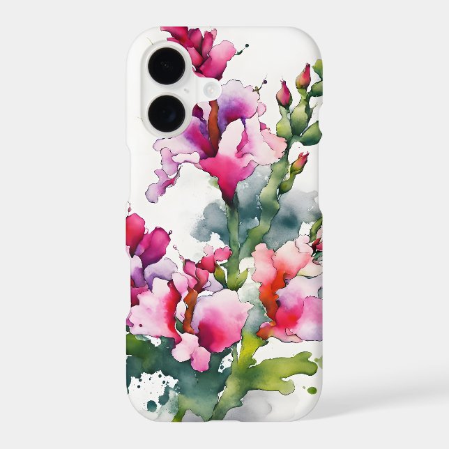 Snapdragon - Watercolor flowers (Back)