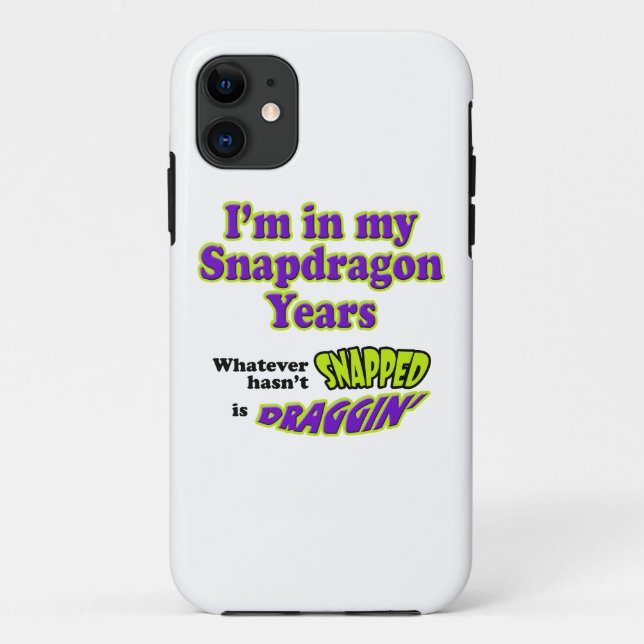 Snapdragon Years Case-Mate iPhone Case (Back)