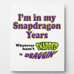 Snapdragon Years Plaque