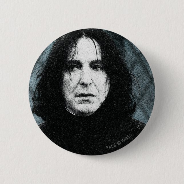 Snape 1 6 cm round badge (Front)