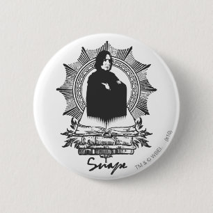 Snape 2 6 cm round badge