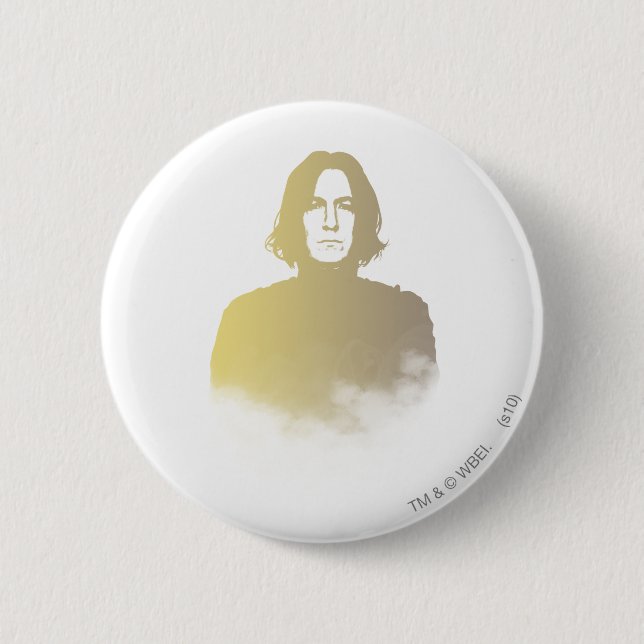 Snape 6 Cm Round Badge (Front)