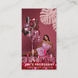 Snapping Special Moments Birthday Photographer Business Card