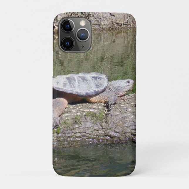 Snapping Turtle Case-Mate iPhone Case (Back)