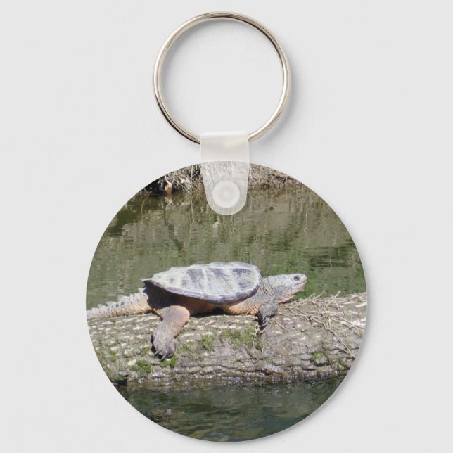 Snapping Turtle Key Ring (Front)