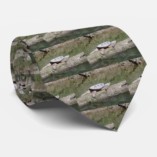 Snapping Turtle Tie (Rolled)