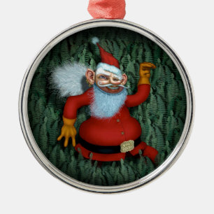 Snappy Christmas! Metal Ornament
