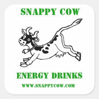 Snappy Cow stickers