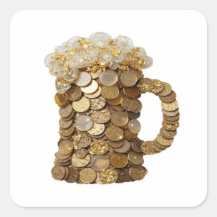 Snappy Gold GILDED CHEERS Craft Sticker