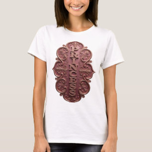 Snappy Gold PRINCESS Text Design T-Shirt