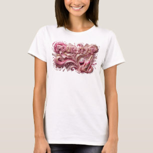 Snappy Pink POUR IT UP Custom Tee