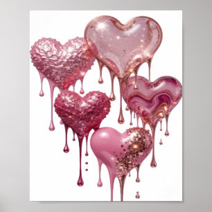Snappy Silver ABSTRACT ART Art Print