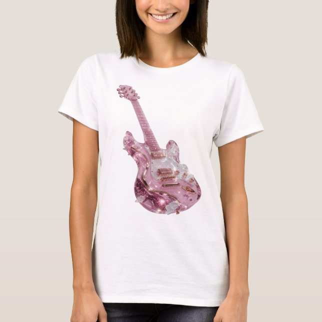 Snappy Silver ABSTRACT ART Design T-Shirt (Front)