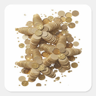 Snappy Silver GEMS OF ABUNDANCE Sticker Design