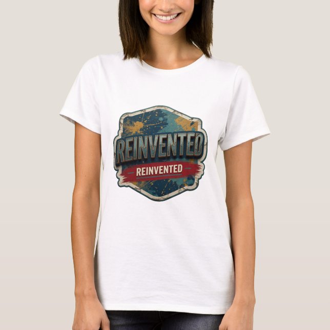 Snappy Silver REINVENTED Statement Tee (Front)