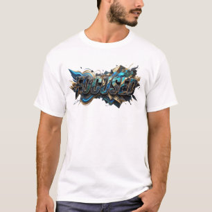 Snappy Teal FOCUSED Wearable Art T-Shirt