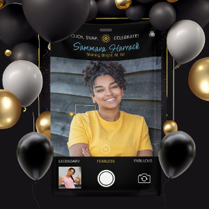 Snapshot Birthday Photo  Banner