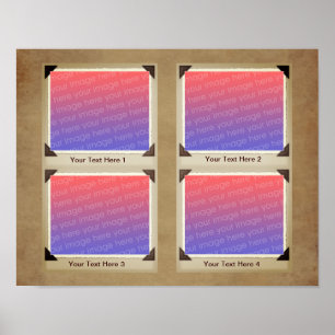 Snapshot Frame Create Your Own Photo  Poster