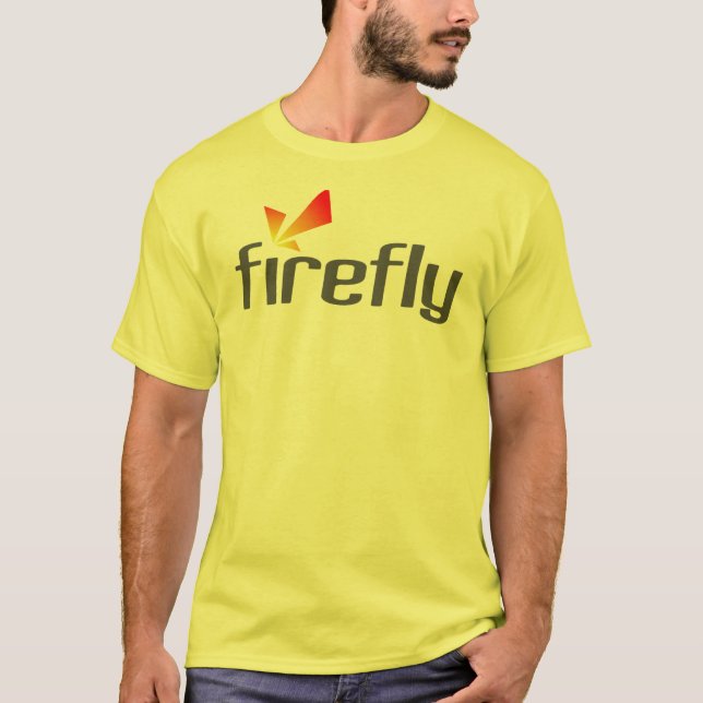 SnapStream Media Firefly Yellow Shirt (Front)