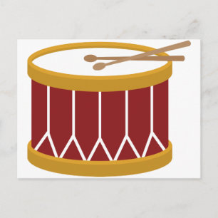 Snare Drum Postcard