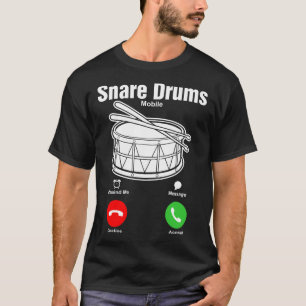 Snare Drums Mobile Tshirt