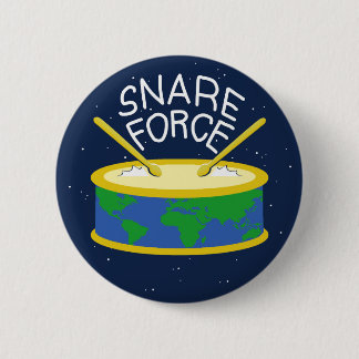 Snare Force 6 Cm Round Badge