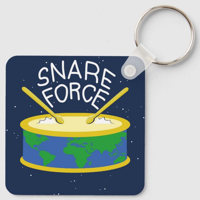 Snare Force Key Ring (Back)