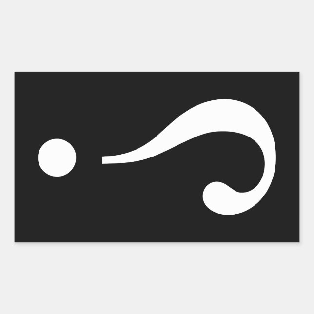 sNARK mARK {ironicon} Rectangular Sticker (Front)