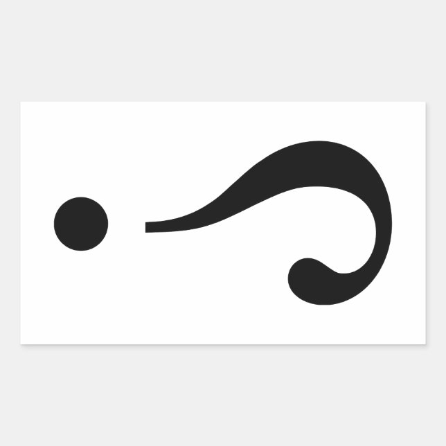 sNARK mARK {ironicon} Rectangular Sticker (Front)