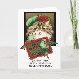 Snarkalicious Christmas Card Eat Whatever You Want
