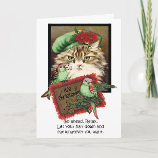 Snarkalicious Christmas Card Eat Whatever You Want