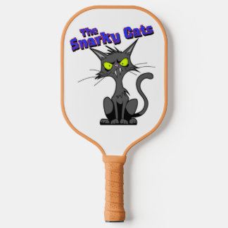 Snarky Cats Pickleball Baddies  Pickleball Paddle