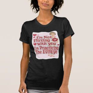 Snarky Evil Eye 50s Housewife T-Shirt
