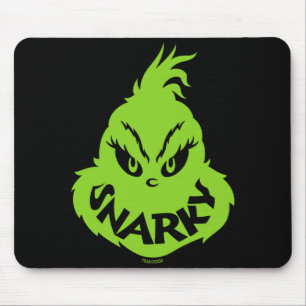 Snarky Face  Mouse Pad