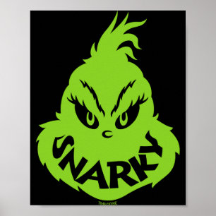 Snarky Face  Poster