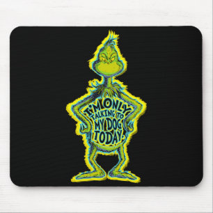 Snarky Funny Im Only Talking To My Dog T  Mouse Pad