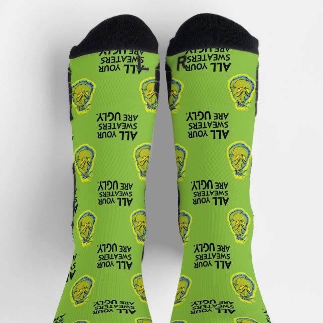 Snarky Grinch | All Your Sweaters Are Ugly Socks (Top)