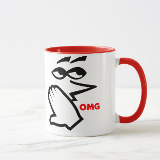 Snarky Lady OMG Coffee Mug