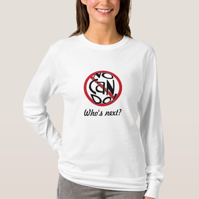 Snarky Lady T-Shirt (Front)