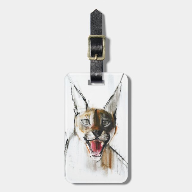 Snarl Luggage Tag (Front Vertical)