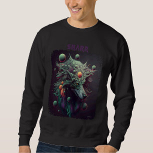 Snarr The Werewolf  Gothic Horror Sweatshirt