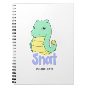 Snat (Snake + Cat) Cute Notebook/ Journal