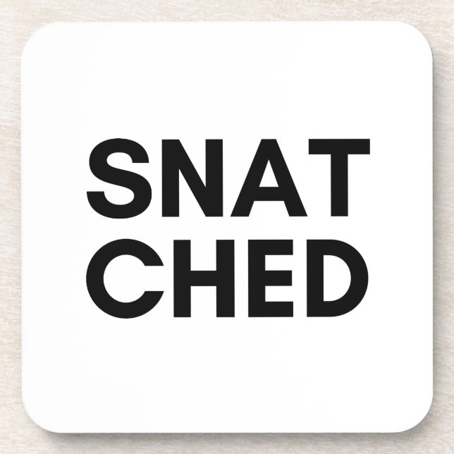 snatched coaster (Front)