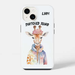 "Snatched Squad" Giraffe iPhone 14 Case