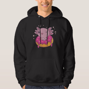 Snaxolotl Axolotl Doughnut Lovers Sweet Animals Hoodie