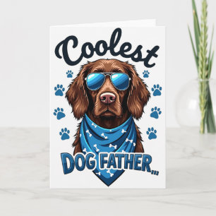 Snazzy Dog Fathers Day Card