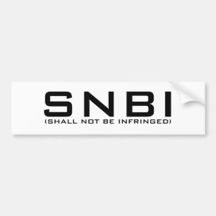 SNBI Bumper Sticker