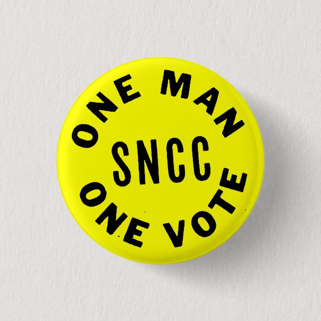 SNCC 3 CM ROUND BADGE (Front)
